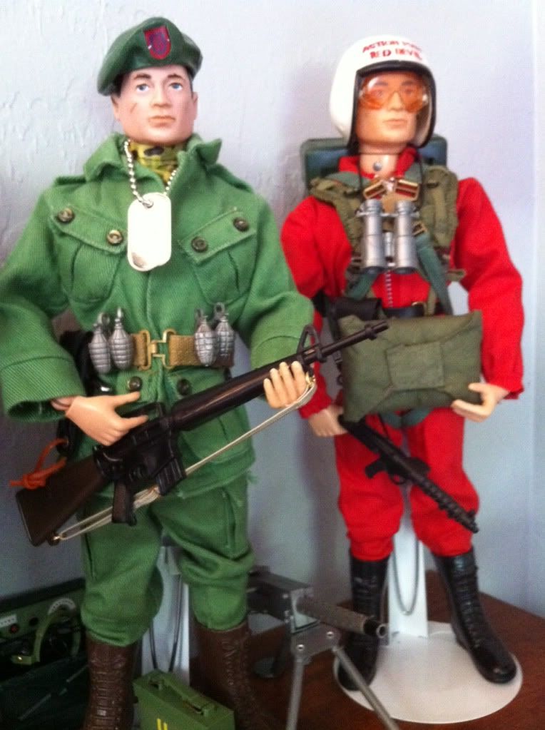 vintage action man red devil